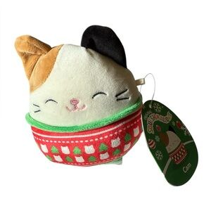 Squishmallows Cam Christmas sweater 4.5”
